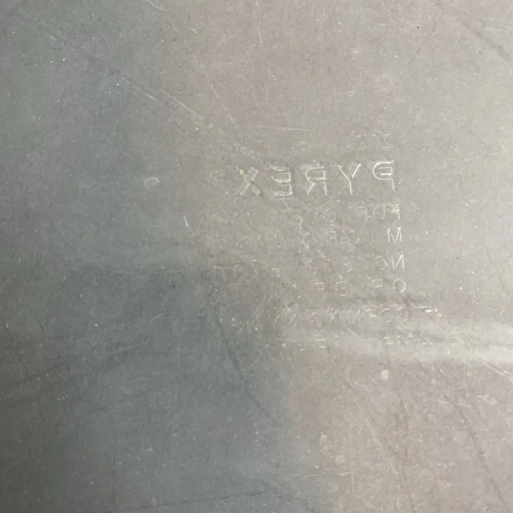 PYREX 209-NS-P Clear Advantage Glass‎ Pie Plate 9